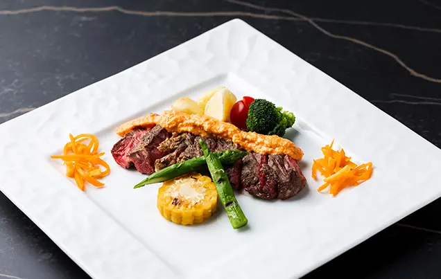 本日の牛肉グリル