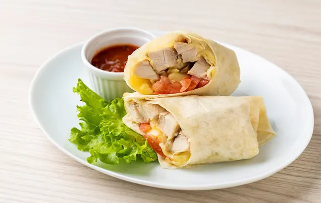チキンブリトー Chicken Burrito