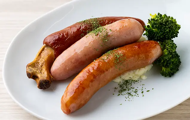 ソーセージ盛り合わせ