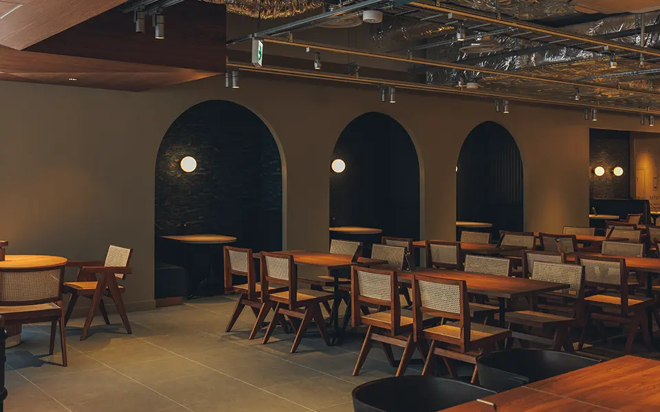 Un restaurant gastronomique à proximité de la région de Kume