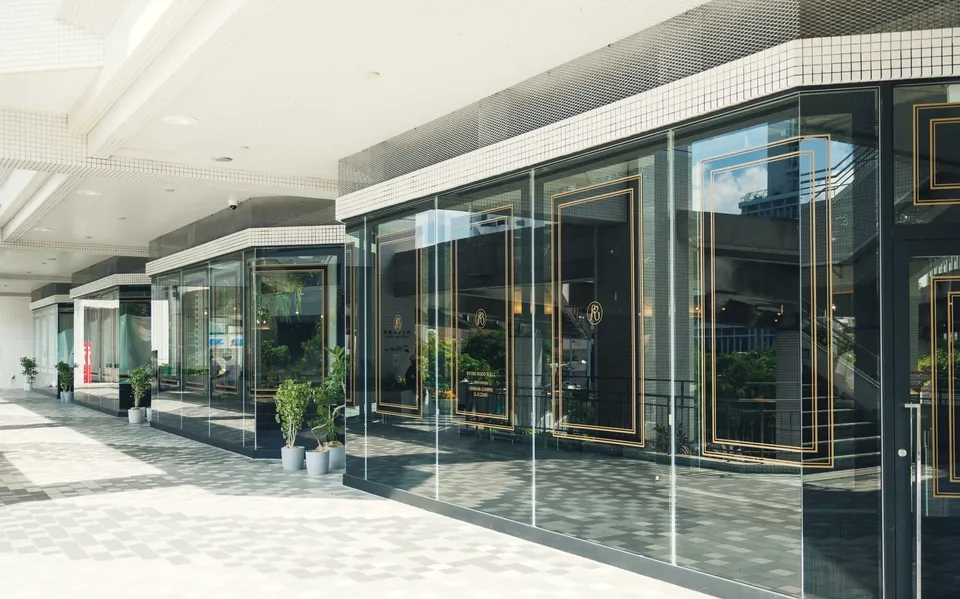 Un'area ristoro vicino alla zona di Matsuo