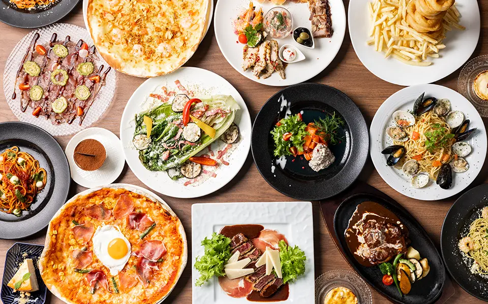 선택하는 즐거움도 있는 맛있는 메뉴