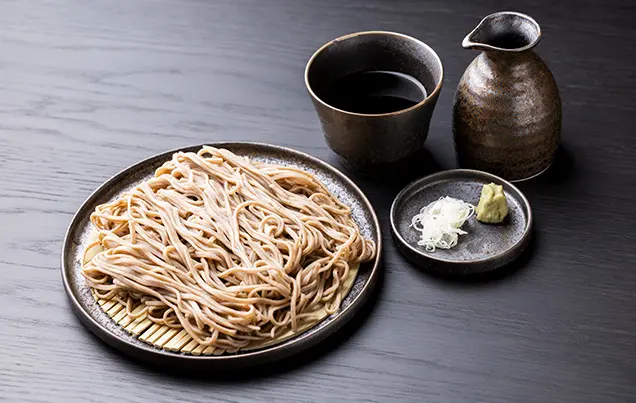 石臼超粗挽き せいろ蕎麦