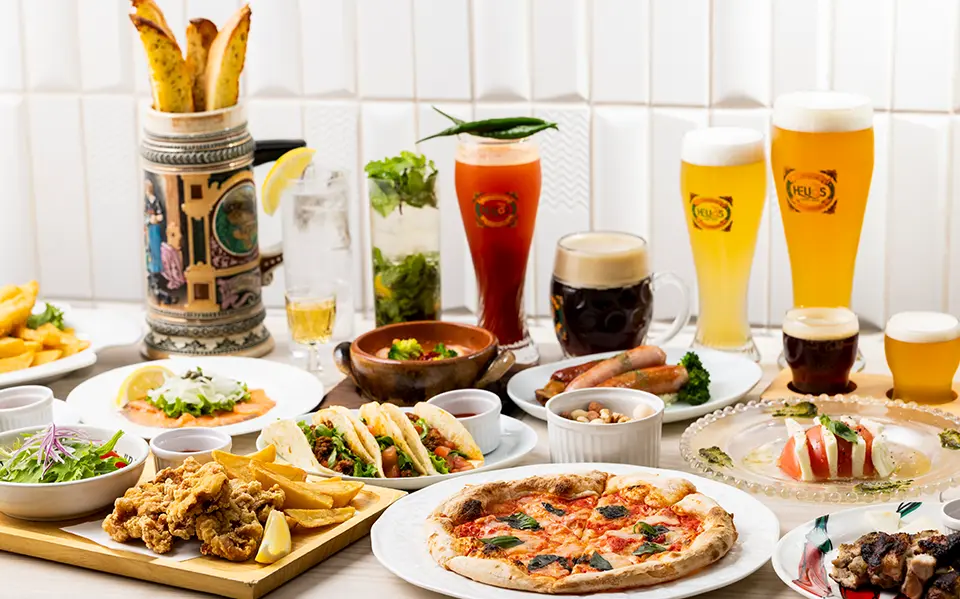 Een menu van hoge kwaliteit, zoals in een echt restaurant.