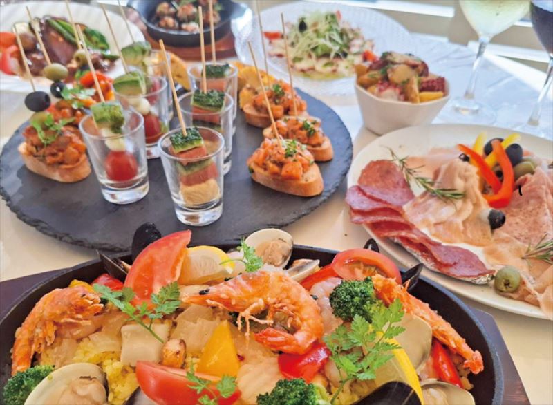 中華や洋食などの多彩なラインアップ