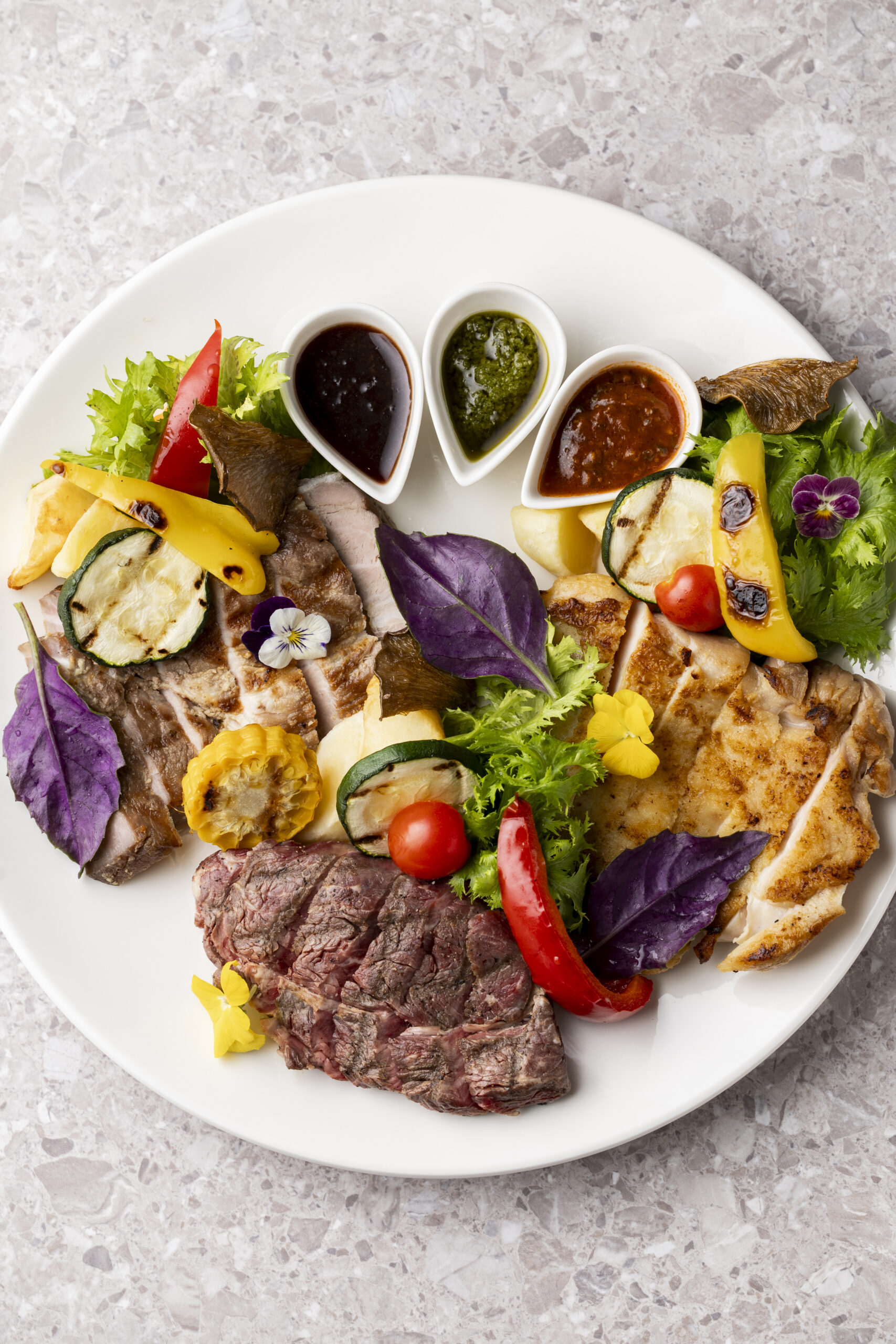 こだわりの一皿