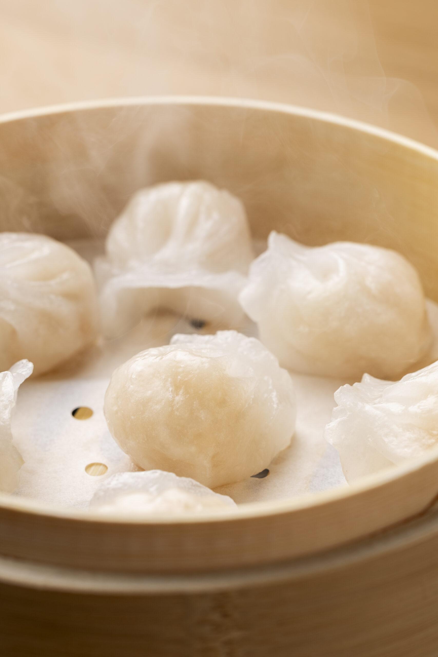 飲茶 海老 蒸し餃子