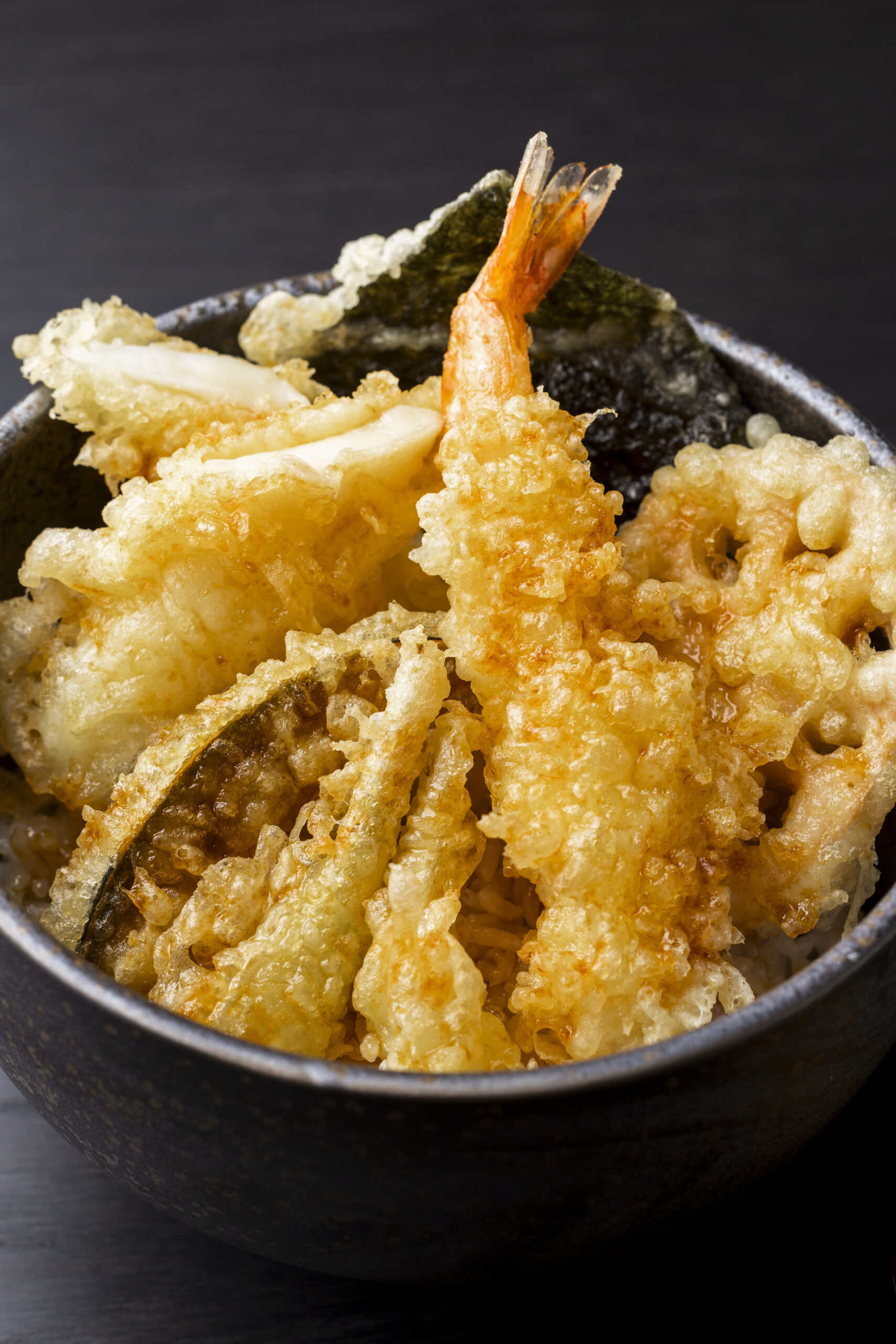 海老の旬菜天丼膳