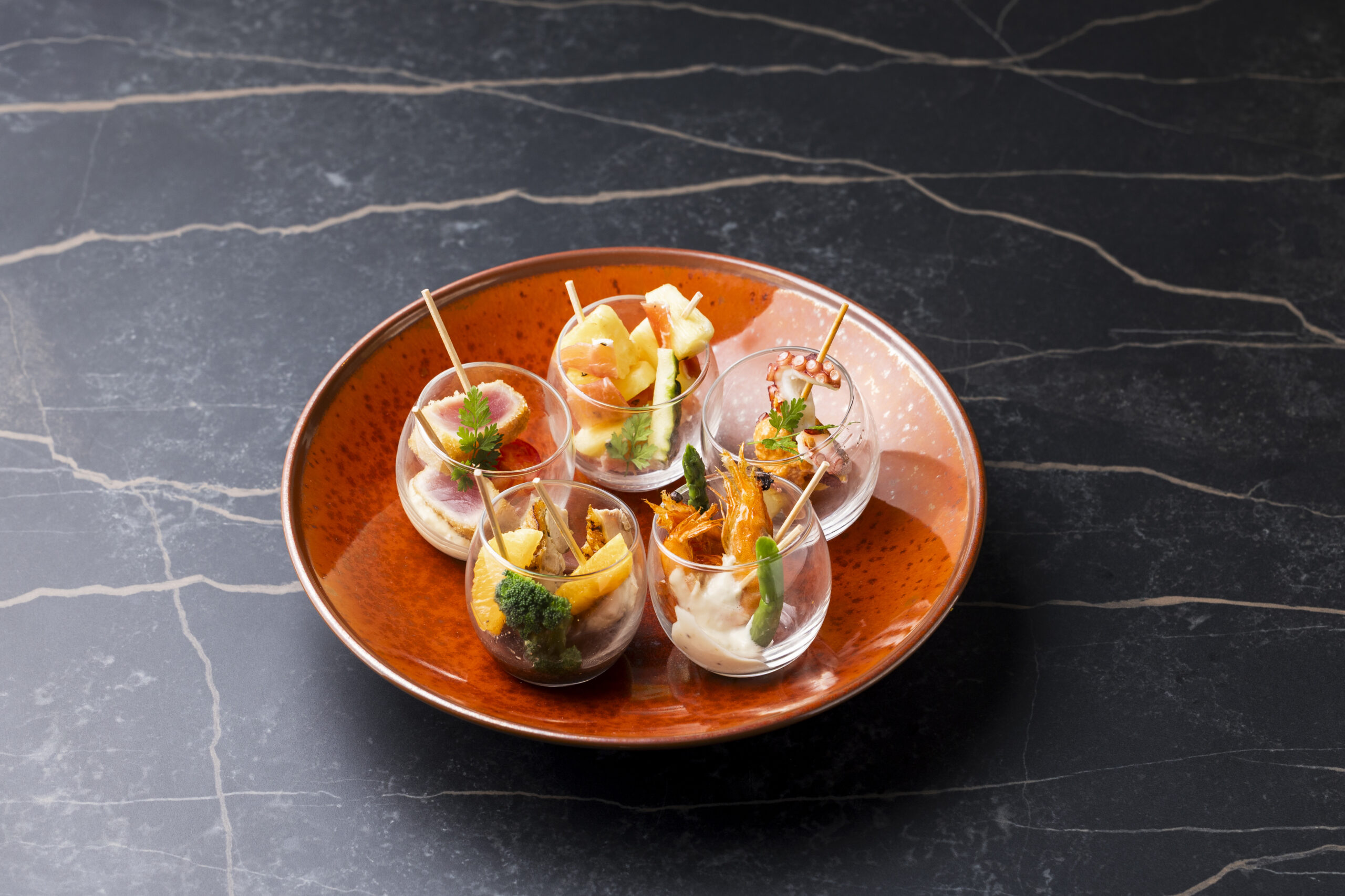 RYUBO FOOD HALLのお食事