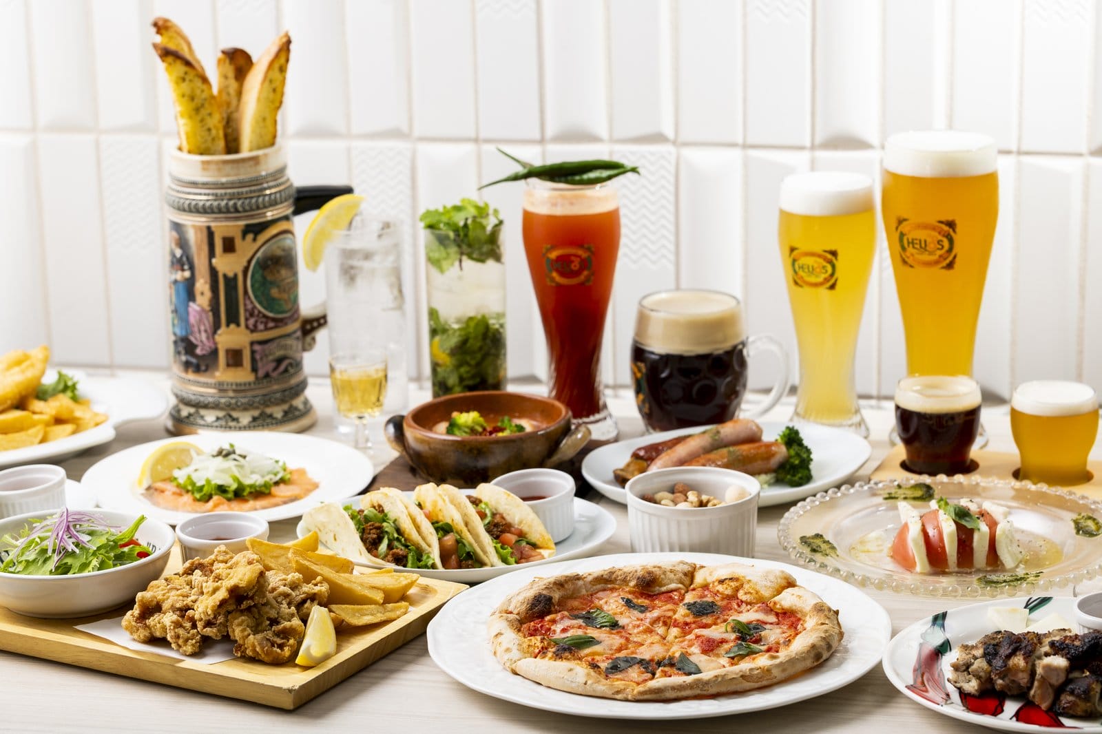 HELIOS PUB のクラフトビール