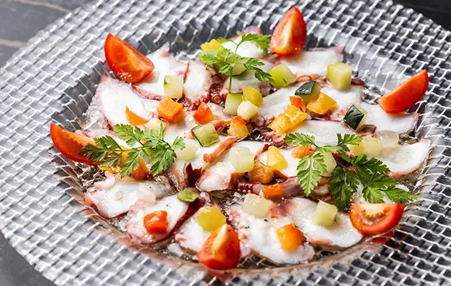 島タコのマリネ