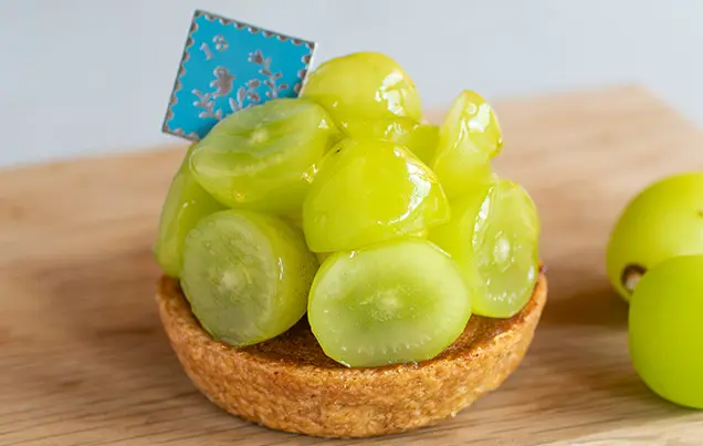 シャインマスカットのタルト